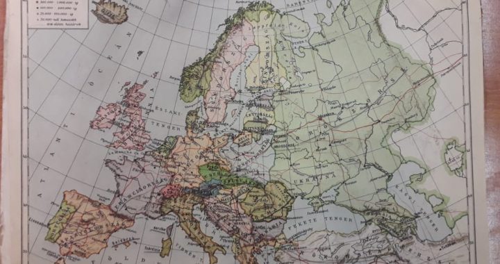 Map of Europe (1929)
