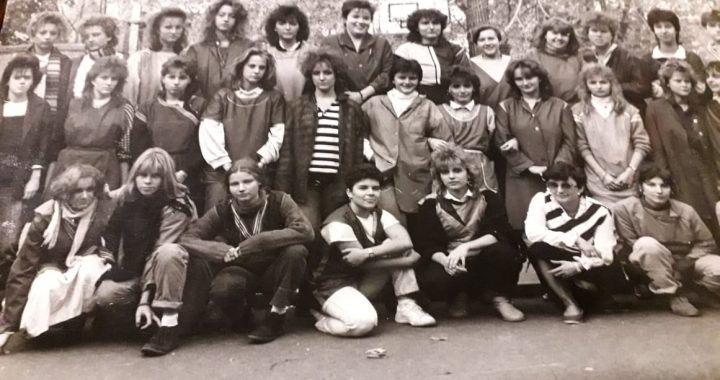 Class photo (1980?s)